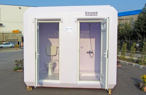 150x270 Portable Toilet & Shower Cabin