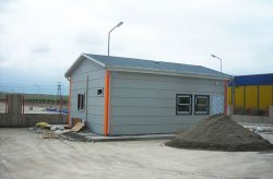 Prefabricated work site project for Ufuk Boru Company was completed