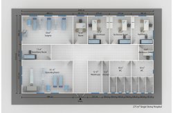 Prefabricated Medical Buildings Plans