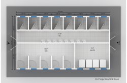 Prefabricated WC-Shower Units Plans