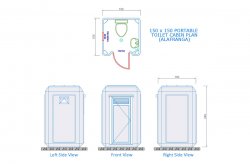 Toilet/Shower Cabin Plans