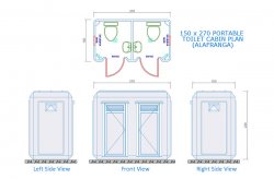 Toilet/Shower Cabin Plans