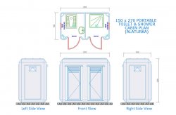 Toilet/Shower Cabin Plans