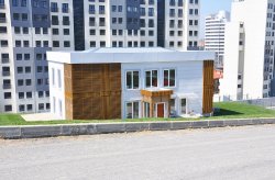 Pejabat Jualan Mewah Pasang Siap untuk Projek Boshphorus City